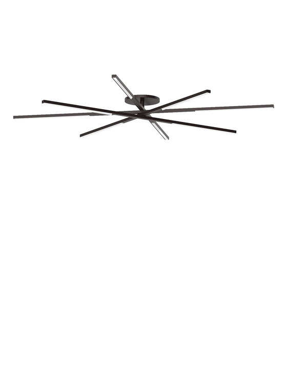 Semi-Flush Mts. Geometric/Linear by Visual Comfort Modern ( 182 | SLFM56527CCBZ Cityscape ) 