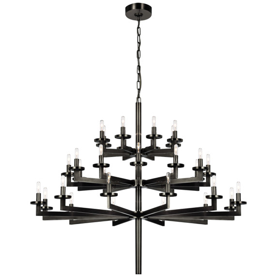Large Chandeliers Candle by Visual Comfort Signature ( 268 | KW 5202BZ Liaison ) 