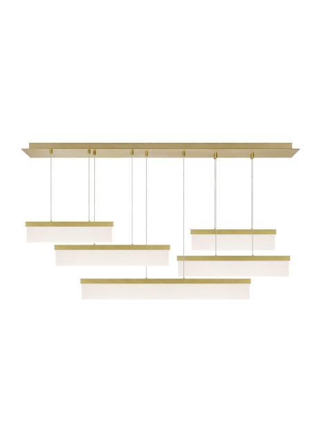 Linear/Island 4 Light + by Visual Comfort Modern ( 182 | 700LSSWPR-LED930 Sweep ) 