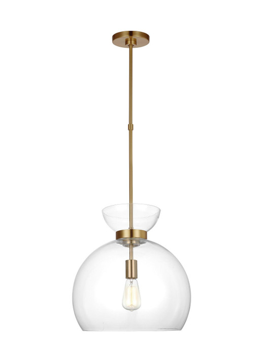 Pendants Glass Down by Visual Comfort Studio ( 454 | KSP1021BBSCG Londyn ) 