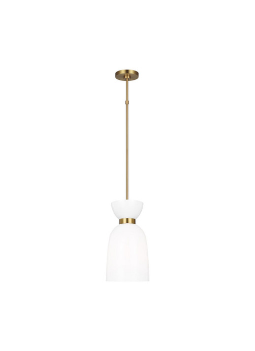 Mini Pendants Metal Shade by Visual Comfort Studio ( 454 | KSP1031BBSMG Londyn ) 