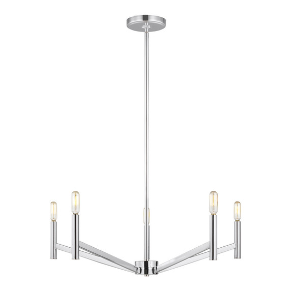 Mid. Chandeliers Candle by Visual Comfort Studio ( 454 | 3124305-05 Vector ) 