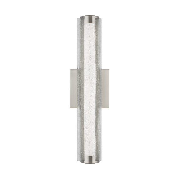Sconces Single Glass by Visual Comfort Studio ( 454 | WB1867SN-L1 Cutler ) 
