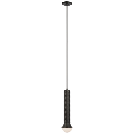 Mini Pendants Metal Shade by Visual Comfort Signature ( 268 | KW 5220BZ-WG Precision ) 