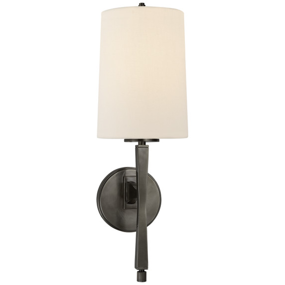 Sconces Single Candle by Visual Comfort Signature ( 268 | TOB 2740BZ-L Edie ) 