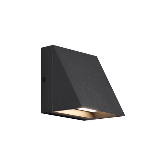 Exterior Wall Mount by Visual Comfort Modern ( 182 | 700WSPITSB-LED827 Pitch ) 