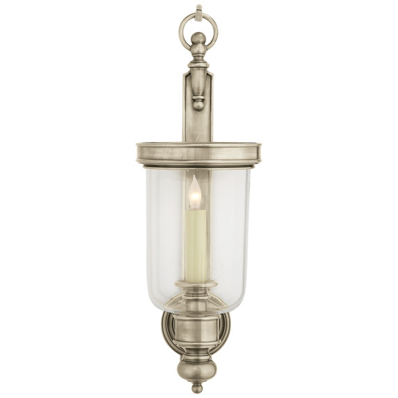 Sconces Single Glass by Visual Comfort Signature ( 268 | CHD 2102AN Georgian ) 