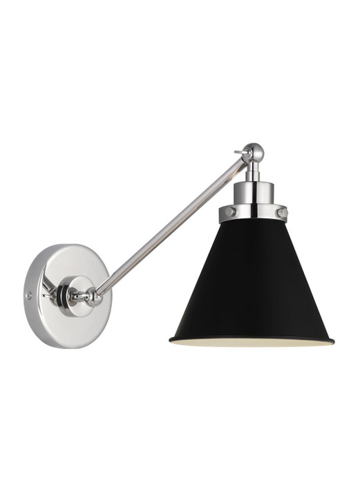 Lamps Wall by Visual Comfort Studio ( 454 | CW1121MBKPN Wellfleet ) 