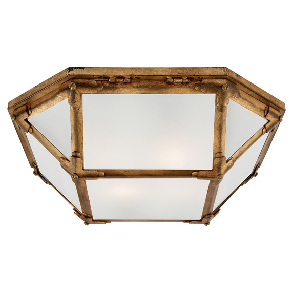Flush Mounts Bowl Style by Visual Comfort Signature ( 268 | SK 4008GI-FG Morris ) 