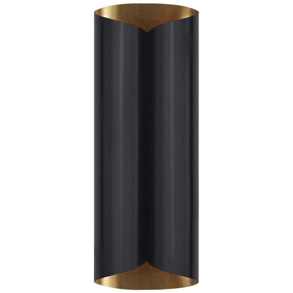 Sconces Directional/Cylinder by Visual Comfort Signature ( 268 | ARN 2037BLK/HAB Selfoss ) 