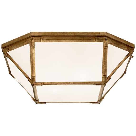 Flush Mounts Bowl Style by Visual Comfort Signature ( 268 | SK 4009GI-WG Morris ) 