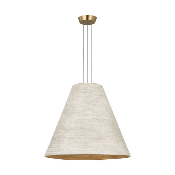 Pendants Glass Down by Visual Comfort Modern ( 182 | SLPD12527CRNB Karam ) 