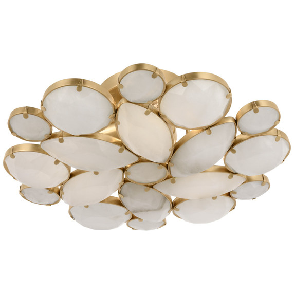 Flush Mounts Bowl Style by Visual Comfort Signature ( 268 | KS 4015SB-ALB Lloyd ) 