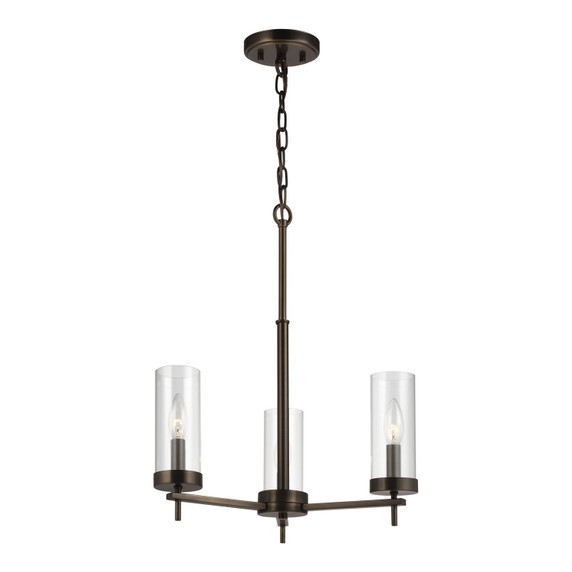 Mini Chandeliers Glass Shade by Visual Comfort Studio ( 454 | 3190303-778 Zire ) 