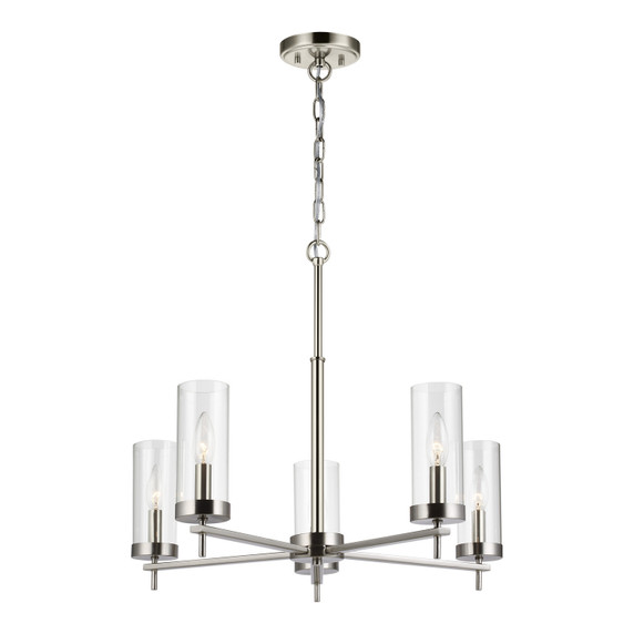 Mid. Chandeliers Glass Up by Visual Comfort Studio ( 454 | 3190305-962 Zire ) 