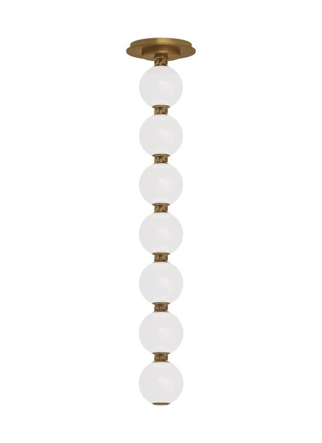 Mini Pendants Other by Visual Comfort Modern ( 182 | SLPD22630NBR-277 Perle ) 