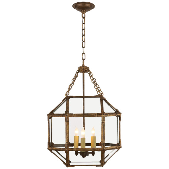 Foyer/Hall Lanterns Glass w/Frame by Visual Comfort Signature ( 268 | SK 5008GI-CG Morris ) 