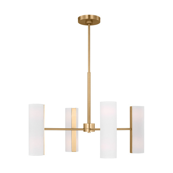 Mid. Chandeliers Drum Shade by Visual Comfort Studio ( 454 | DJC1058SB Capalino ) 