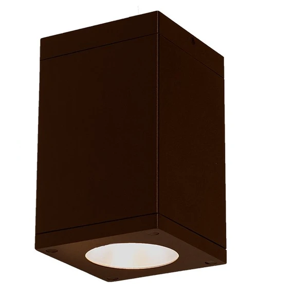 Exterior Ceiling Mount by W.A.C. Lighting ( 34 | DC-CD06-S827-BZ Cube Arch ) 