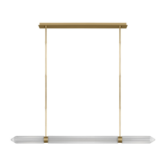 Linear/Island Cylindrical/Tubular by Visual Comfort Modern ( 182 | AKLS28627BR Langston ) 