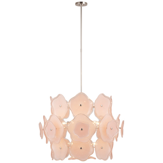 Pendants Drum Shade by Visual Comfort Signature ( 268 | KS 5067PN-BLS Leighton ) 