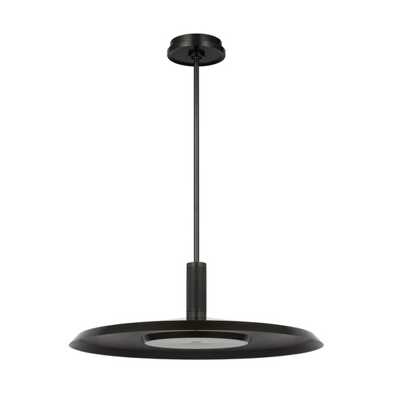 Pendants Metal Shade by Visual Comfort Modern ( 182 | AKPD17127BZ Saucer ) 