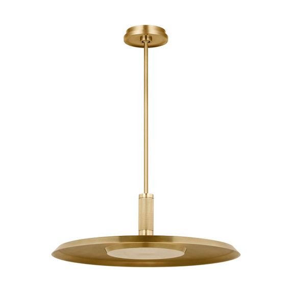 Pendants Metal Shade by Visual Comfort Modern ( 182 | AKPD17127NB Saucer ) 