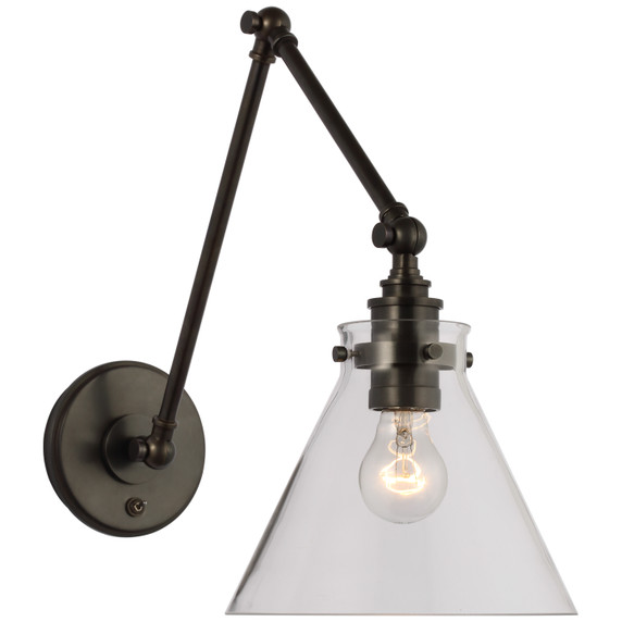 Lamps Wall by Visual Comfort Signature ( 268 | CHD 2526BZ-CG Parkington ) 