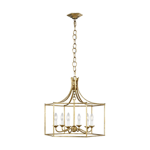 Mid. Chandeliers Candle by Visual Comfort Studio ( 454 | AC1046ADB Bantry House ) 