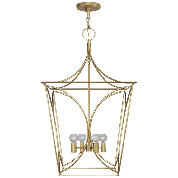 Foyer/Hall Lanterns Open Frame by Visual Comfort Signature ( 268 | KS 5145G Cavanagh ) 
