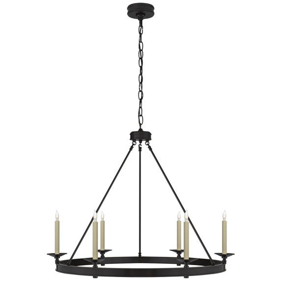 Mid. Chandeliers Candle by Visual Comfort Signature ( 268 | CHC 1601BZ Launceton ) 