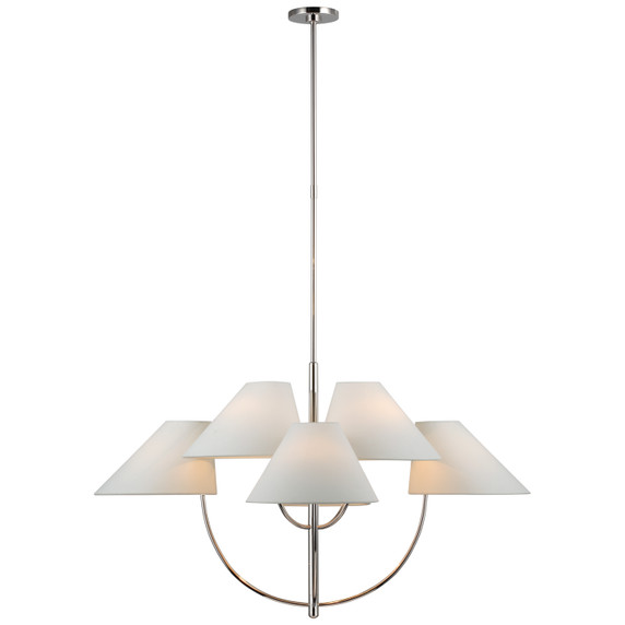 Large Chandeliers Drum Shade by Visual Comfort Signature ( 268 | KS 5225PN-L Kinsley ) 