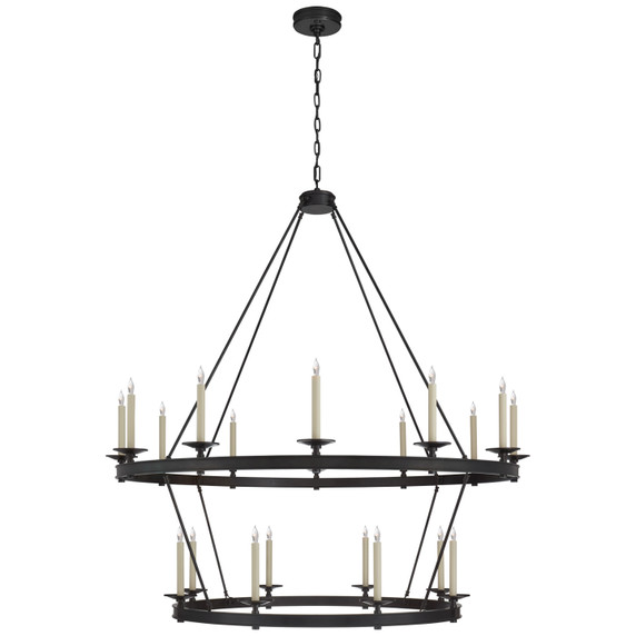 Large Chandeliers Candle by Visual Comfort Signature ( 268 | CHC 1608BZ Launceton ) 