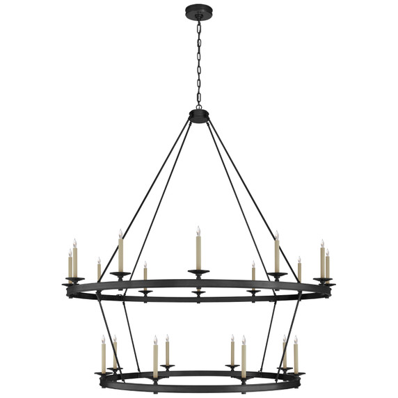 Large Chandeliers Candle by Visual Comfort Signature ( 268 | CHC 1609BZ Launceton ) 