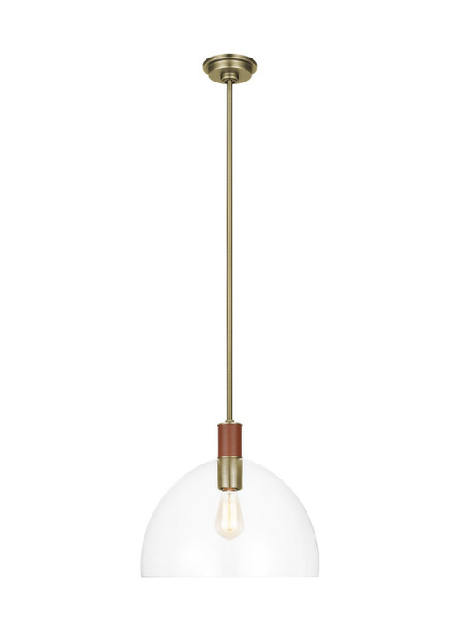 Pendants Glass Down by Visual Comfort Studio ( 454 | LP1061TWBCG Hadley ) 