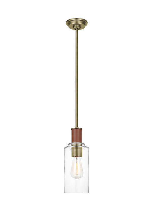 Mini Pendants Glass Down by Visual Comfort Studio ( 454 | LP1071TWBCG Hadley ) 