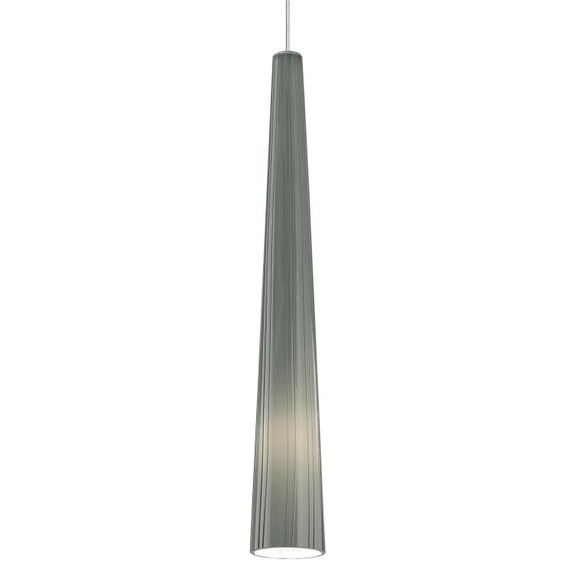 Pendants Glass Down by Visual Comfort Modern ( 182 | 700MPZENLKS-LEDS930 Zenith ) 
