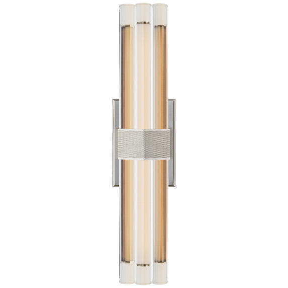 Sconces Linear/Tubular by Visual Comfort Signature ( 268 | LR 2909PN-CG Fascio ) 