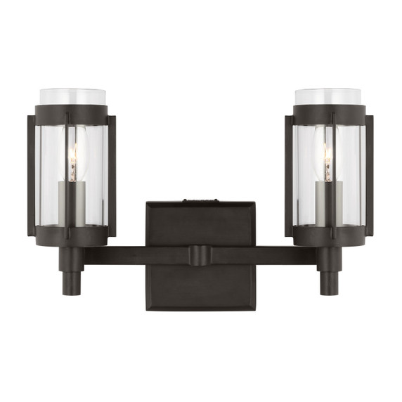 Bathroom Fixtures Two Lights by Visual Comfort Studio ( 454 | LV1012AI Flynn ) 