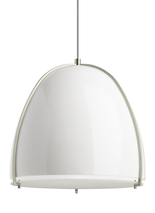 Pendants Metal Shade by Visual Comfort Modern ( 182 | 700TDPRVPWW Paravo ) 