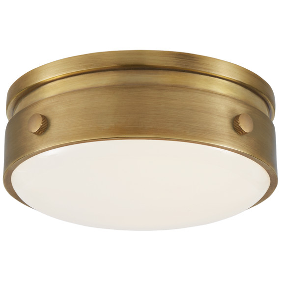 Flush Mounts Bowl Style by Visual Comfort Signature ( 268 | TOB 4062HAB-WG Hicks ) 