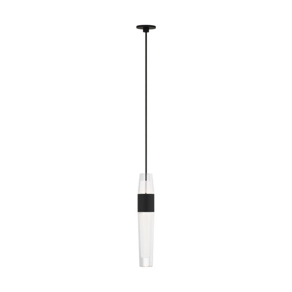 Mini Pendants Glass Down by Visual Comfort Modern ( 182 | SLPD39827B Lassell ) 