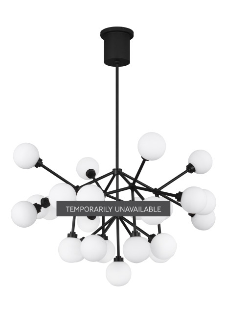 Mid. Chandeliers Starburst by Visual Comfort Modern ( 182 | 700MRAWB-LED927 Mara ) 