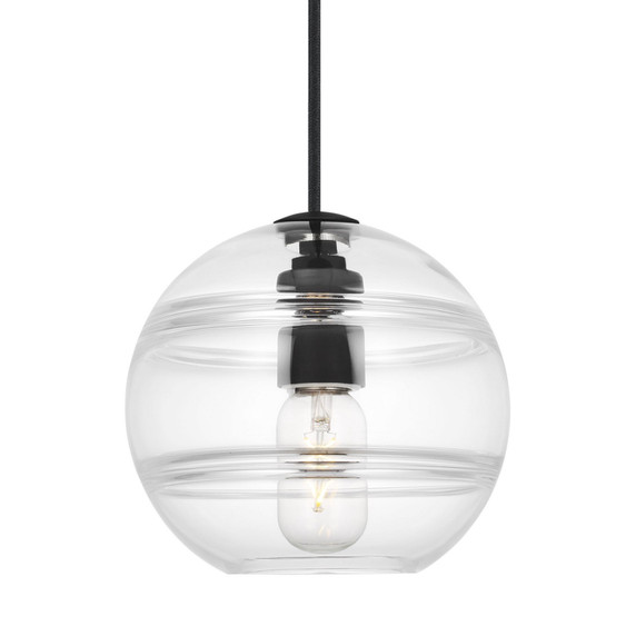 Mini Pendants Glass Down by Visual Comfort Modern ( 182 | 700TDSDNGPCB-LED927 Sedona ) 