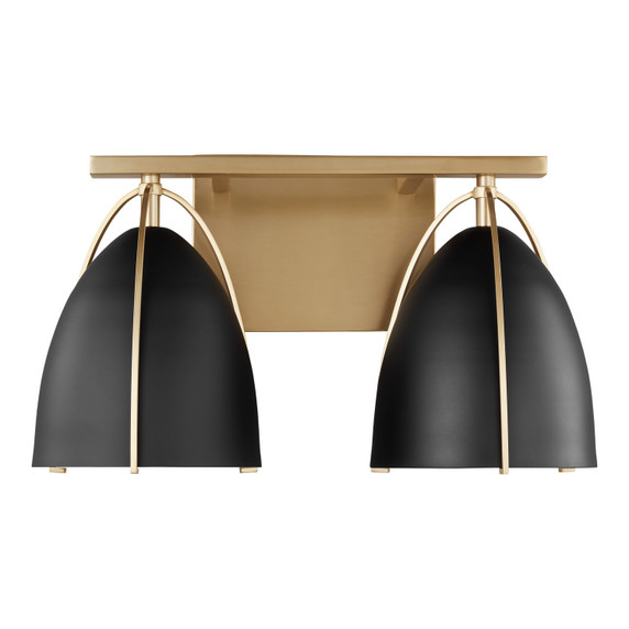 Bathroom Fixtures Two Lights by Visual Comfort Studio ( 454 | 4451702-848 Norman ) 