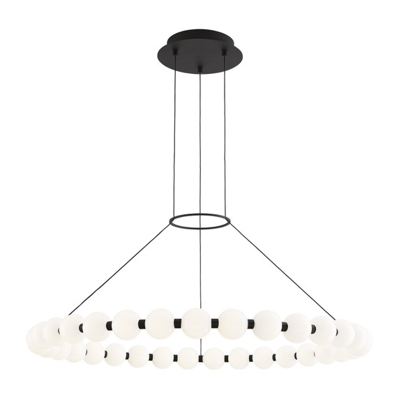 Large Chandeliers Glass Shade by Visual Comfort Modern ( 182 | 700OBT36B-LED927 Orbet ) 