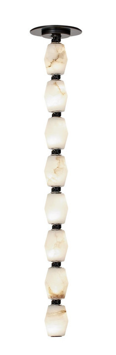 Mini Pendants Glass Down by Visual Comfort Modern ( 182 | SLPD55027ALBBZR-277 Collier ) 