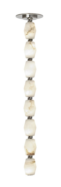 Mini Pendants Glass Down by Visual Comfort Modern ( 182 | SLPD55027ALBNR-277 Collier ) 