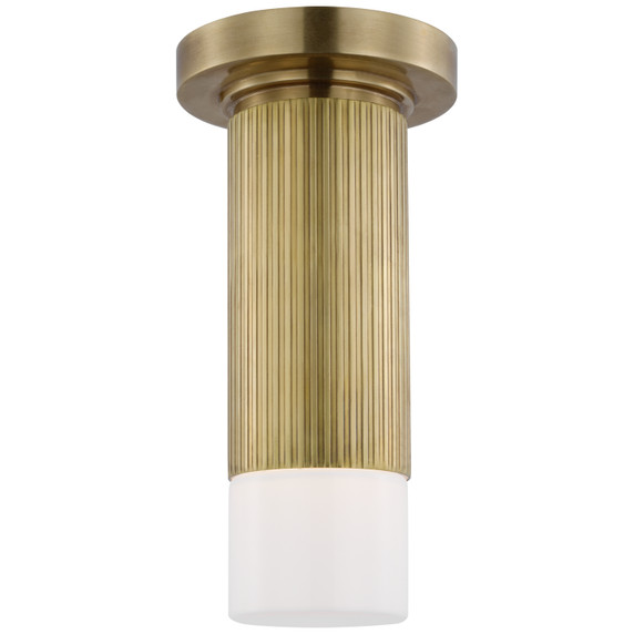 Flush Mounts Glass Down by Visual Comfort Signature ( 268 | TOB 4350HAB-WG Ace ) 