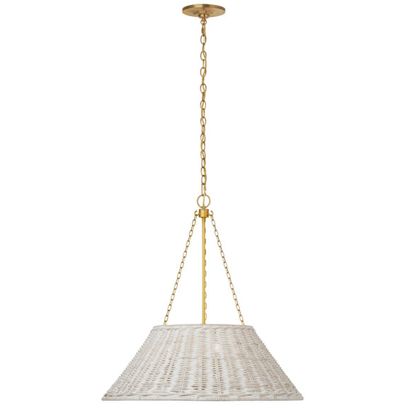 Mid. Chandeliers Candle by Visual Comfort Signature ( 268 | MF 5032SB-WW Corinne ) 